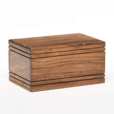 Modern Rosewood Repose Urn