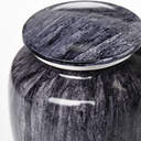 Elegant Artisan Urn: Blue Gray image number 4