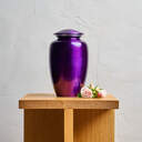 Classic Reflections Alloy Urn: Majestic Violet image number 4