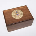 Veteran’s Rest Rosewood Urn: Army image number 1